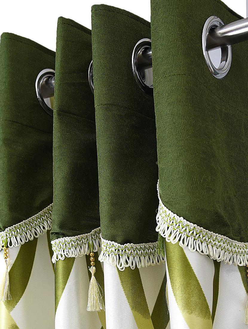 stylish and attractive printed curtains - set of 2 - 21734009 - Standard Image - 1
