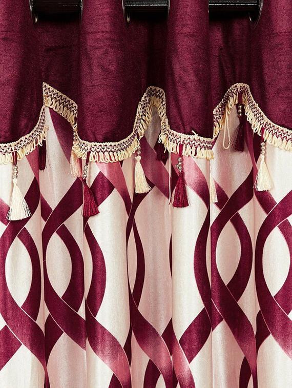 stylish and attractive printed curtains - set of 2 - 21734022 - Standard Image - 1