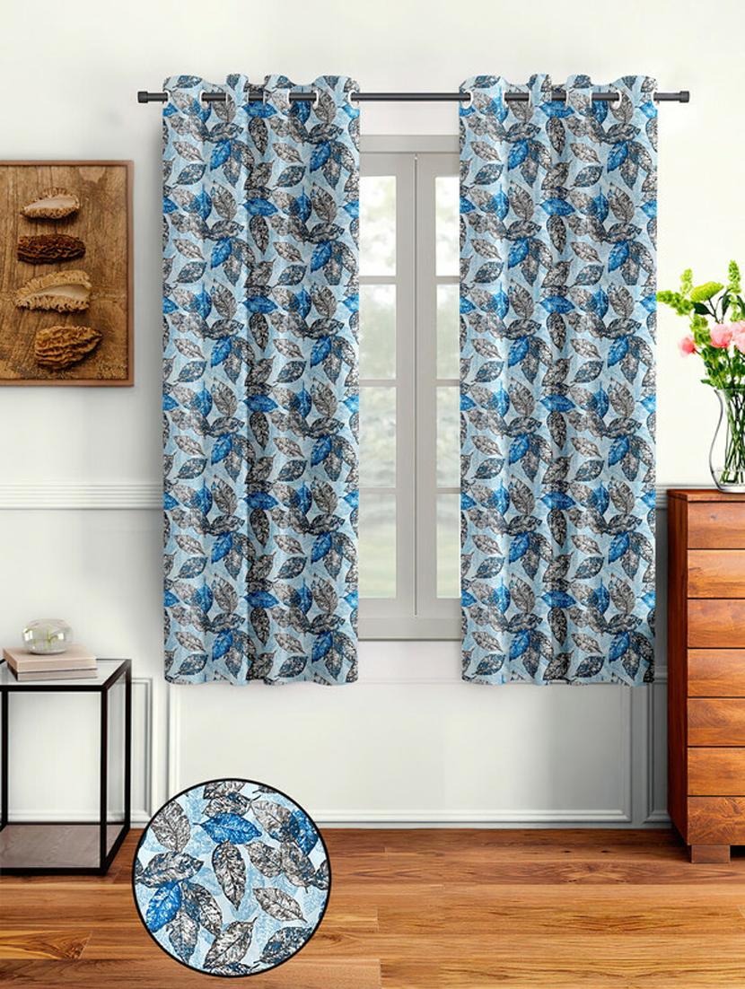 stylish and attractive printed curtains - set of 2 - 21734480 - Standard Image - 1