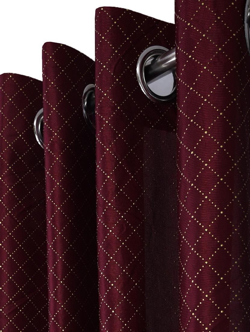 stylish and attractive printed curtains - set of 2 - 21734586 - Standard Image - 1