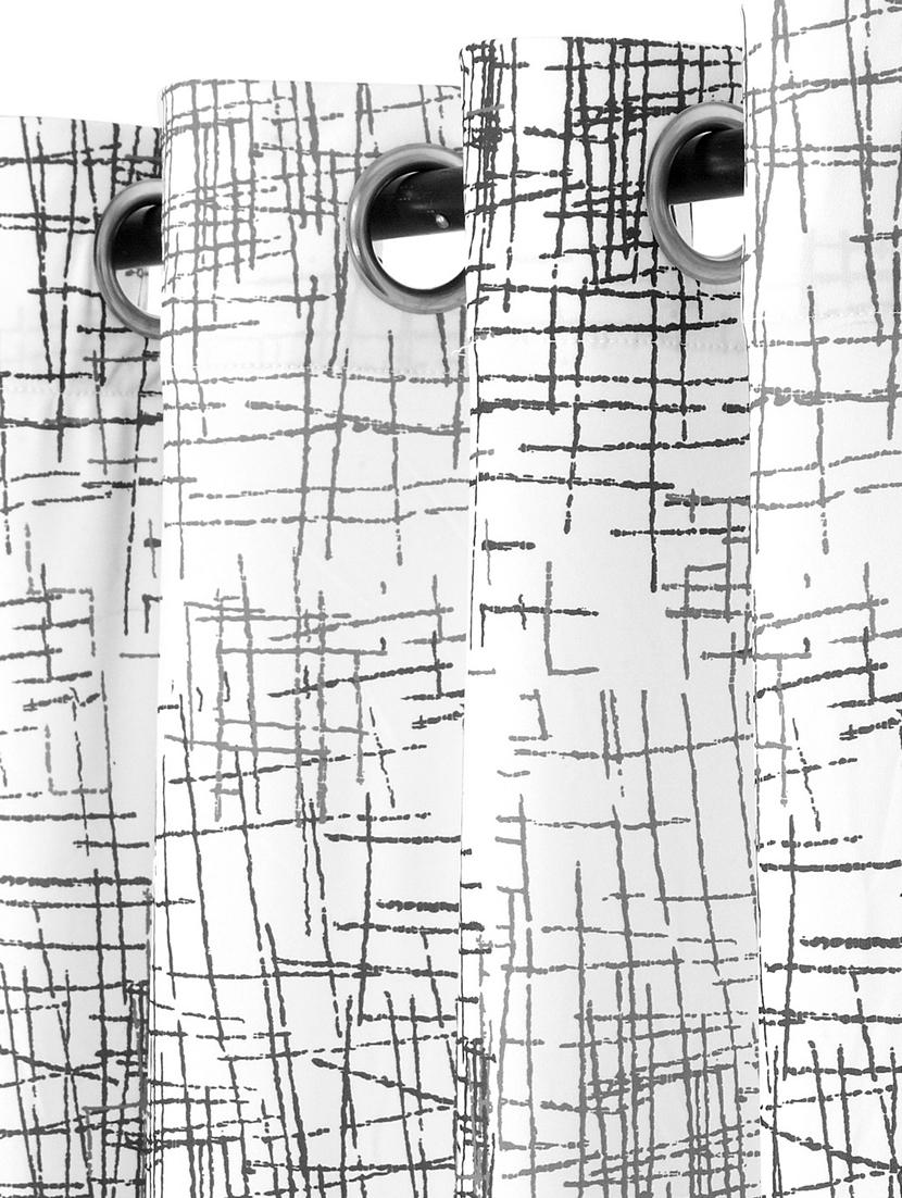 stylish and attractive printed curtains - set of 2 - 21734650 -  Standard Image - 1