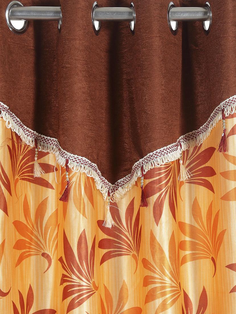 stylish and attractive printed curtains - set of 2 - 21734877 - Standard Image - 1