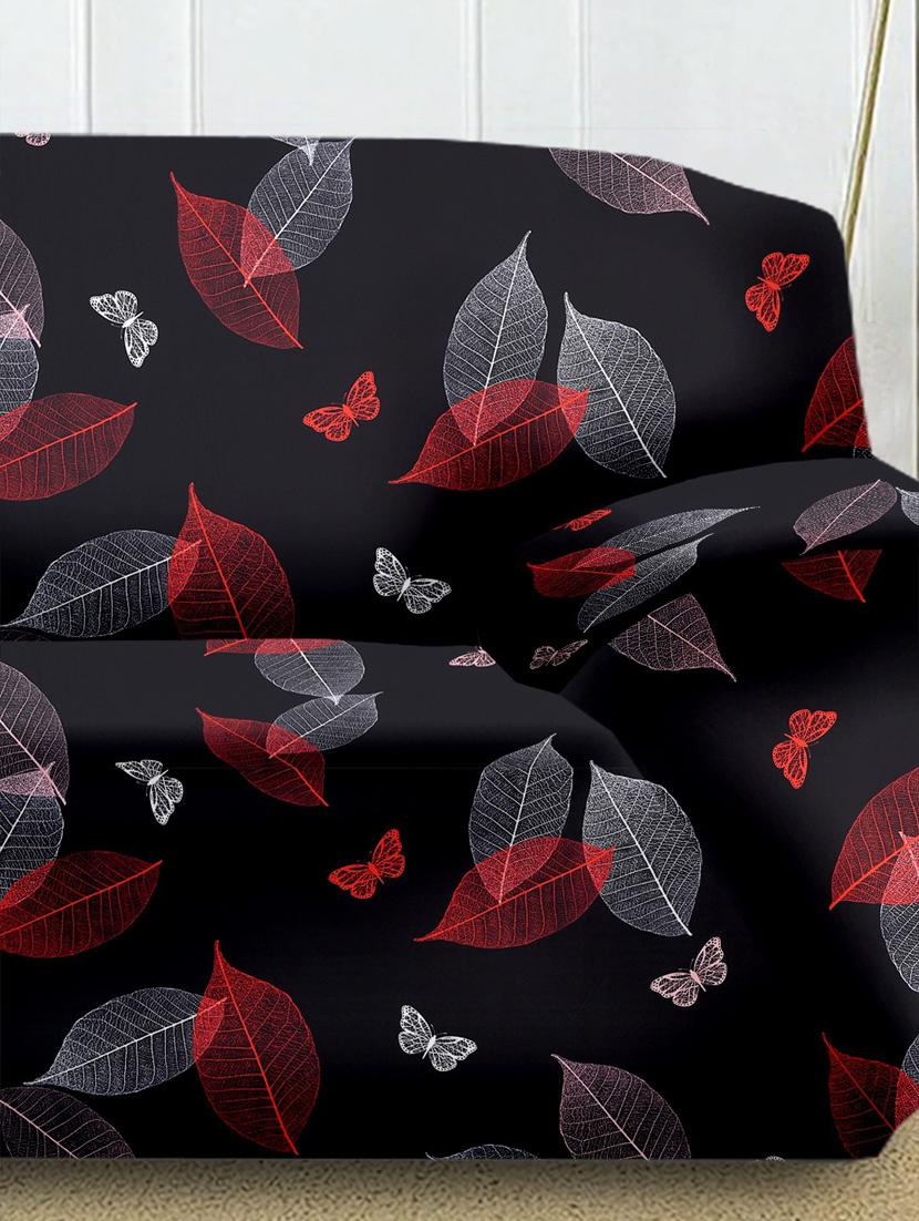 cortina printed stretchable sofa cover - 21735614 - Standard Image - 1