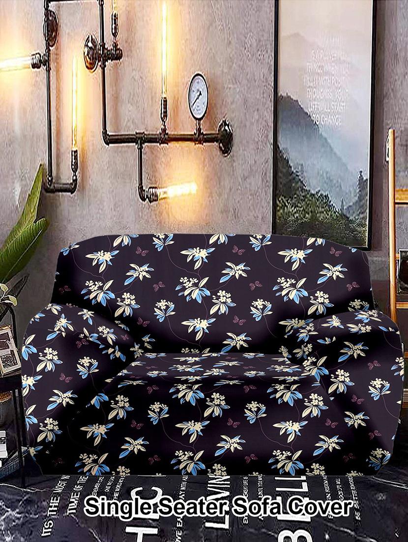 cortina printed stretchable sofa cover - 21735681 - Standard Image - 1