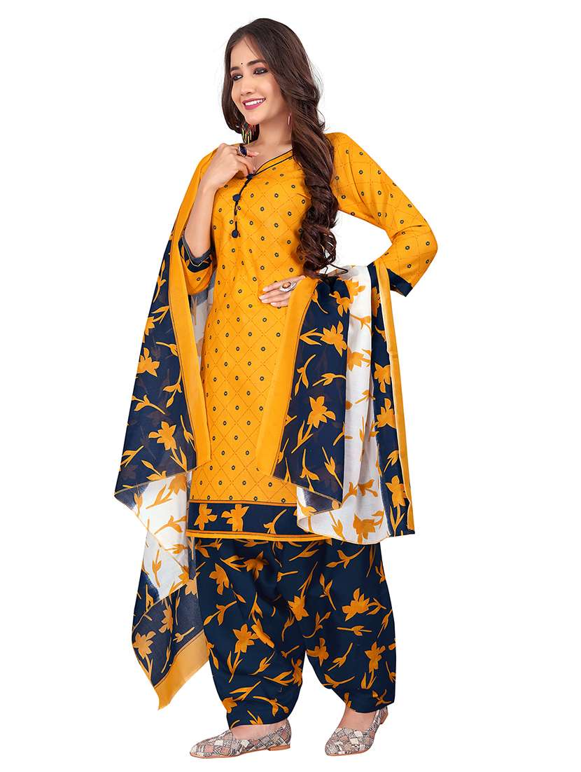 women plus size printed kurta salwar set with dupatta - 21737310 -  Standard Image - 1