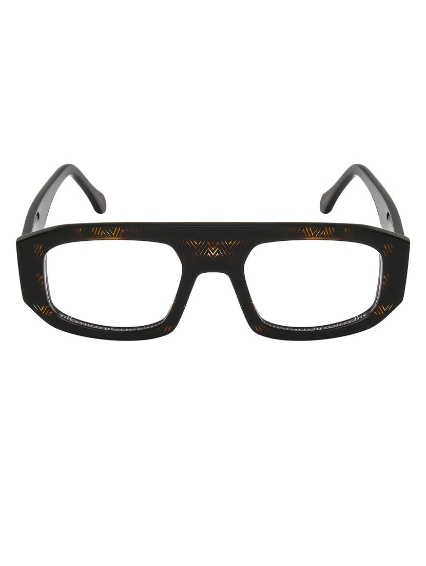 ted-smith brown wayfarer premium italian frames for unisex - 21739133 - Standard Image - 1