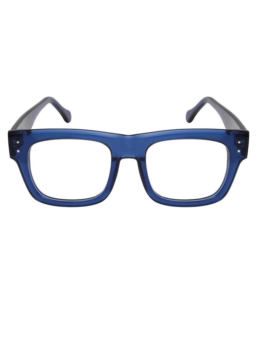 ted-smith blue wayfarer premium italian frames for unisex - 21739135 - Standard Image - 1