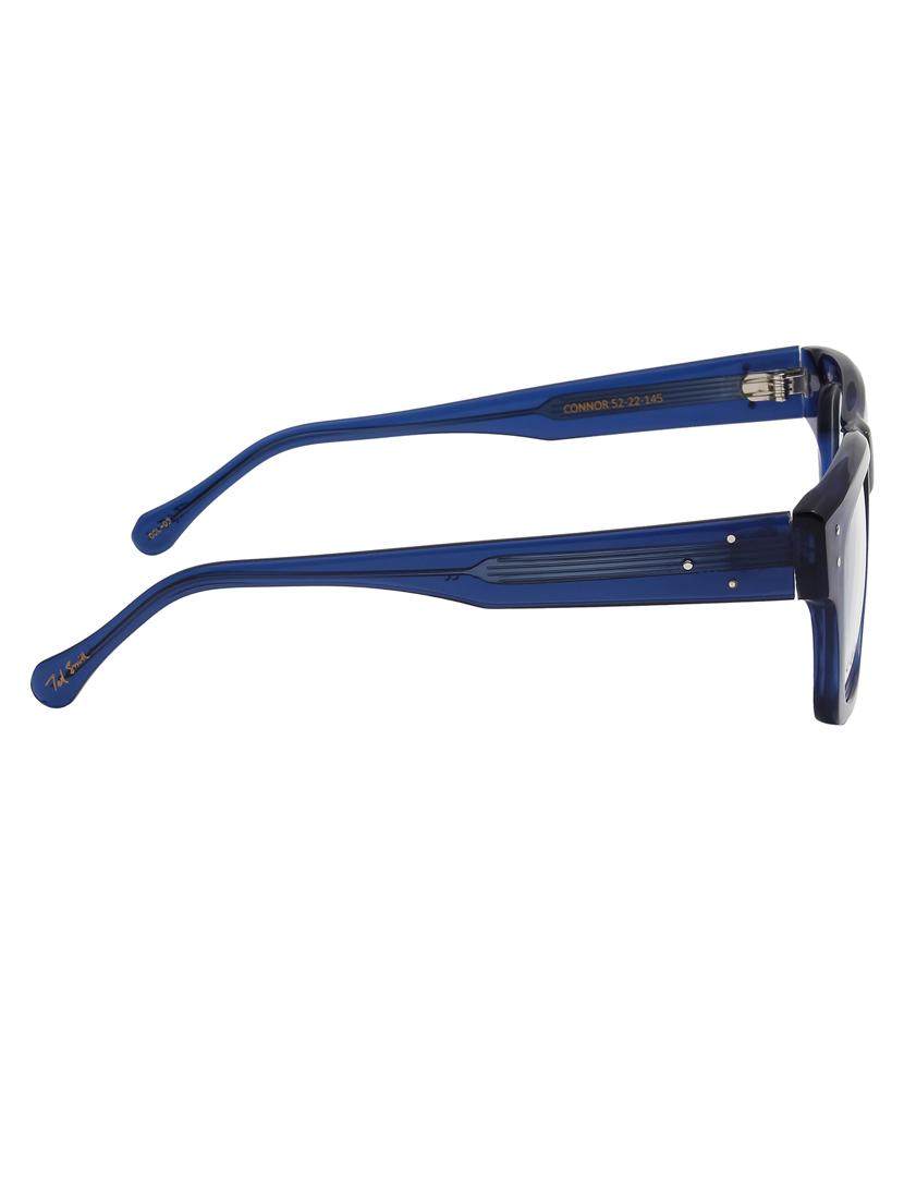 ted-smith blue wayfarer premium italian frames for unisex - 21739135 - Standard Image - 4