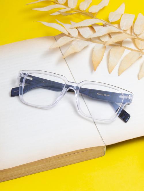 ted-smith white wayfarer premium italian frames for unisex - 21739181 - Standard Image - 0