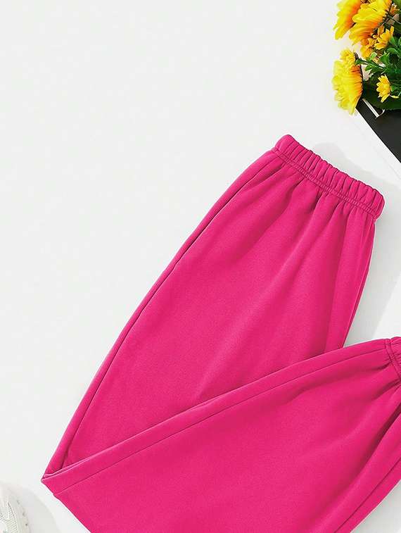 women printed high rise joggers - 21739236 -  Standard Image - 1