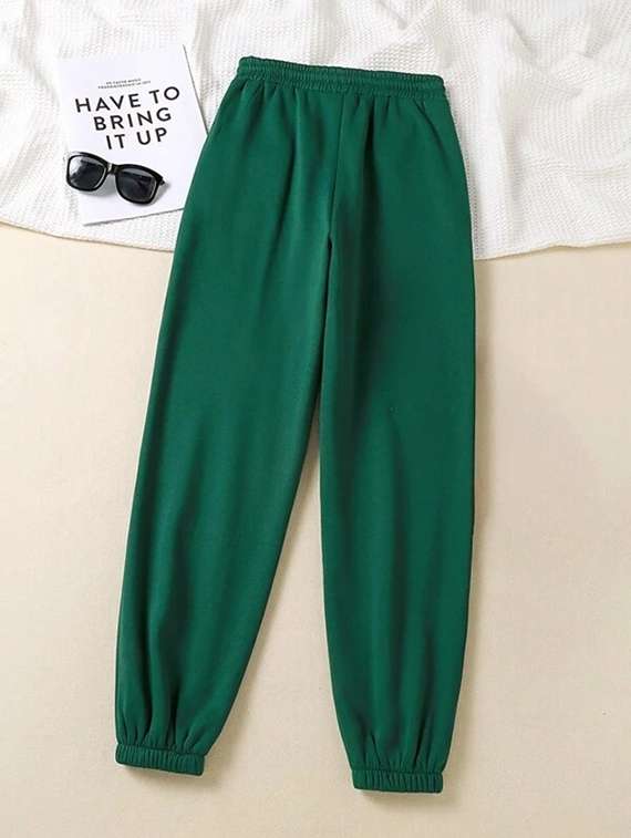 women printed mid rise joggers - 21739406 -  Standard Image - 1