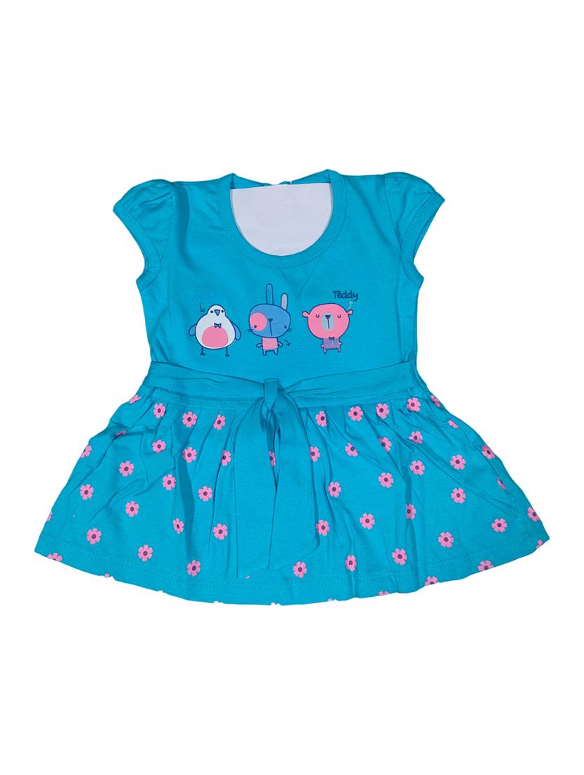 baby girls printed casual dress with panty - 21740016 - Standard Image - 1