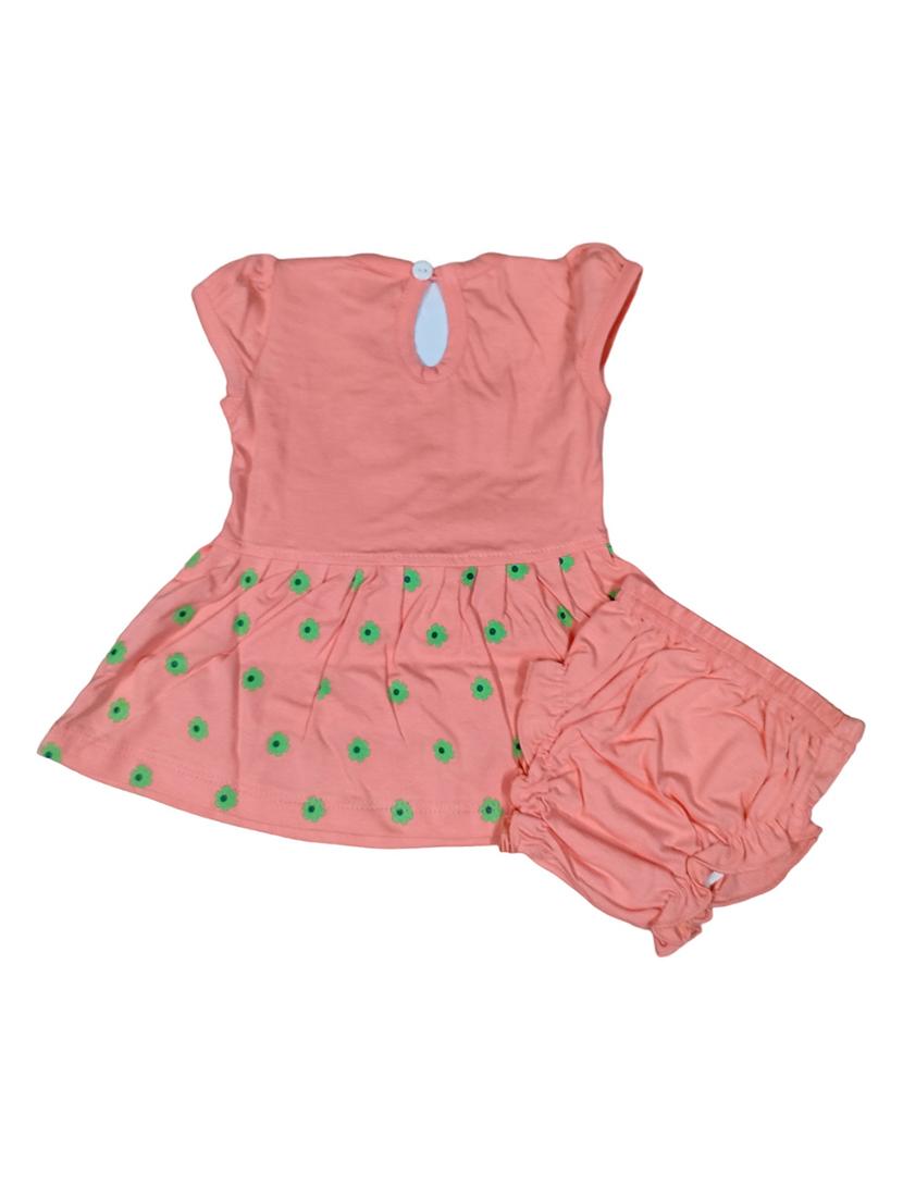 baby girls printed casual dress with panty - 21740018 -  Standard Image - 1