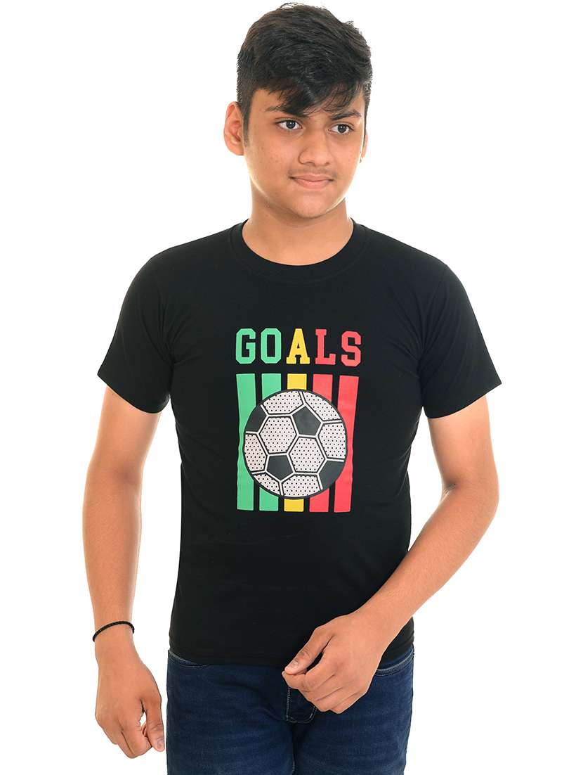 boys pack of 2 front print t-shirt - 21740033 -  Standard Image - 1