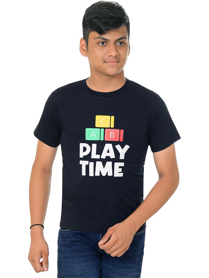 boys pack of 2 front print t-shirt - 21740036 - Standard Image - 4