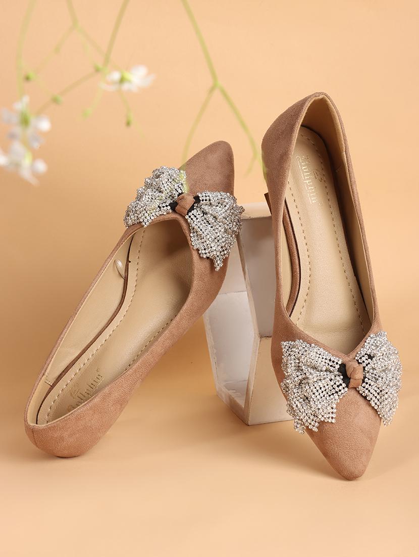 women beige slip on pump - 21740068 - Zoom Image - 0