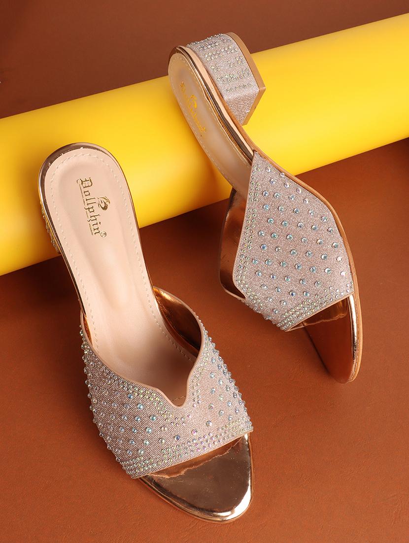 women embellished block heel sandal - 21740083 -  Zoom Image - 0