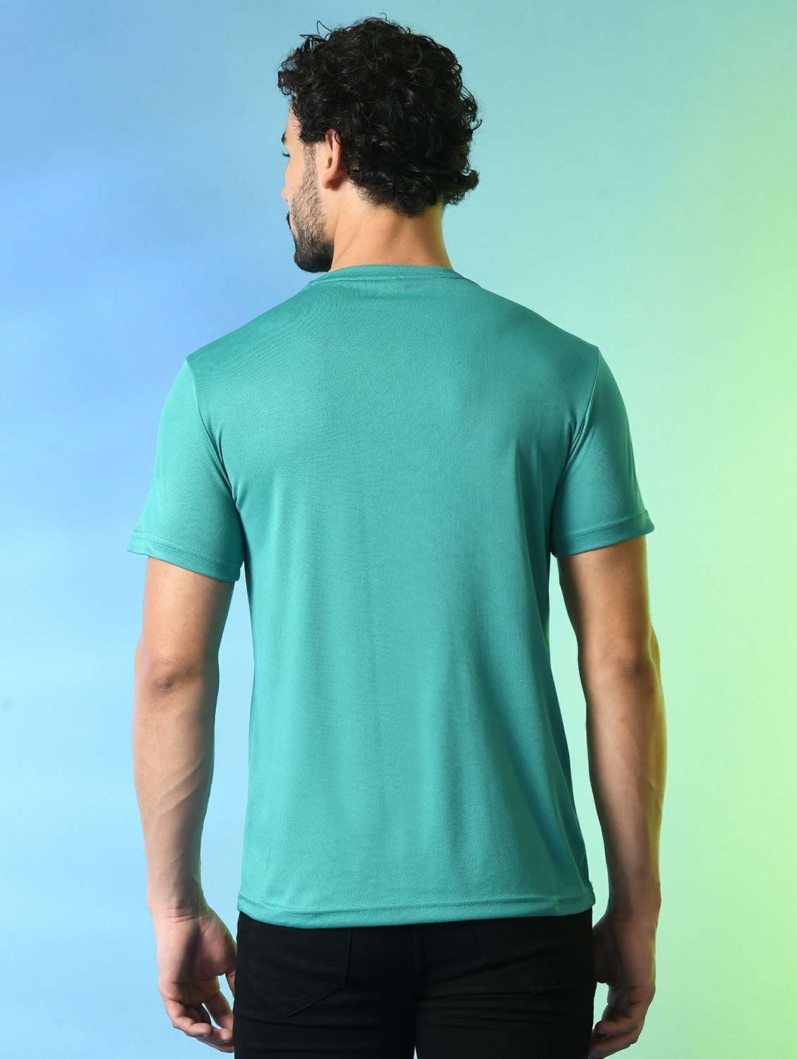 men solid round neck t-shirt - 21740250 -  Standard Image - 1