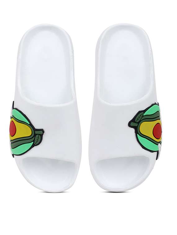 men printed slider flip flops - 21740313 -  Standard Image - 4