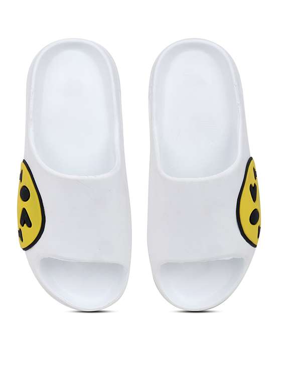 men printed slider flip flops - 21740315 -  Standard Image - 4