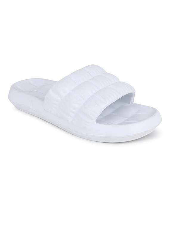 men solid slider flip flops - 21740318 -  Standard Image - 1