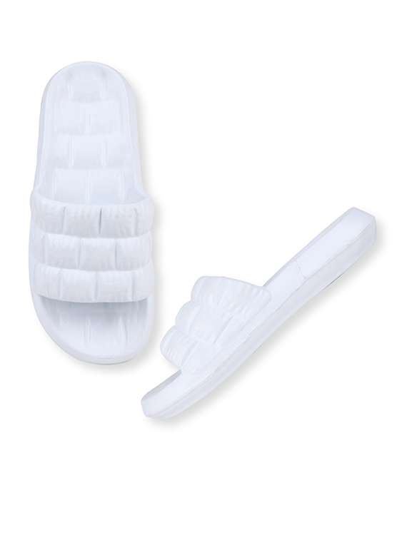 men solid slider flip flops - 21740318 -  Standard Image - 4