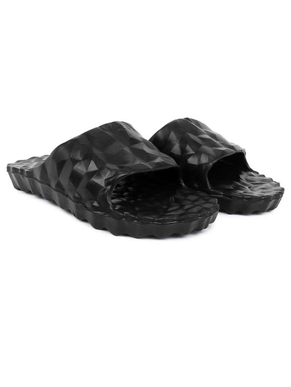 men solid slider flip flops - 21740319 -  Standard Image - 1
