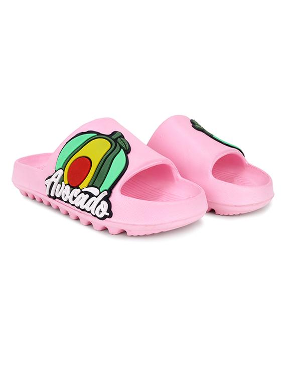 women printed slide flip flops - 21740341 - Standard Image - 1