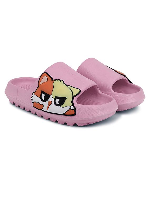 women printed slide flip flops - 21740347 - Standard Image - 1
