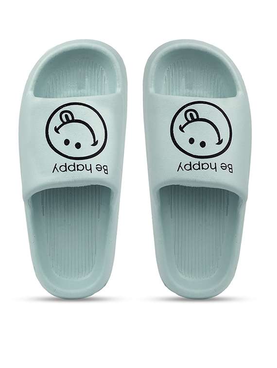 women printed slide flip flops - 21740368 -  Standard Image - 4