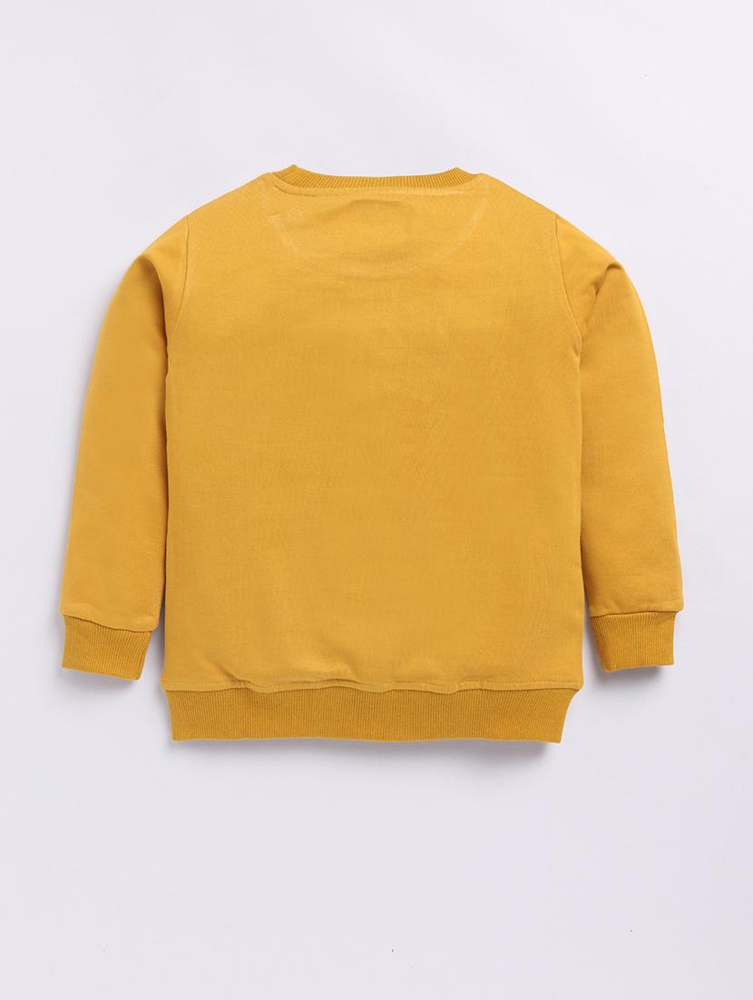 boys front print long sleeve sweatshirt - 21740644 - Standard Image - 1