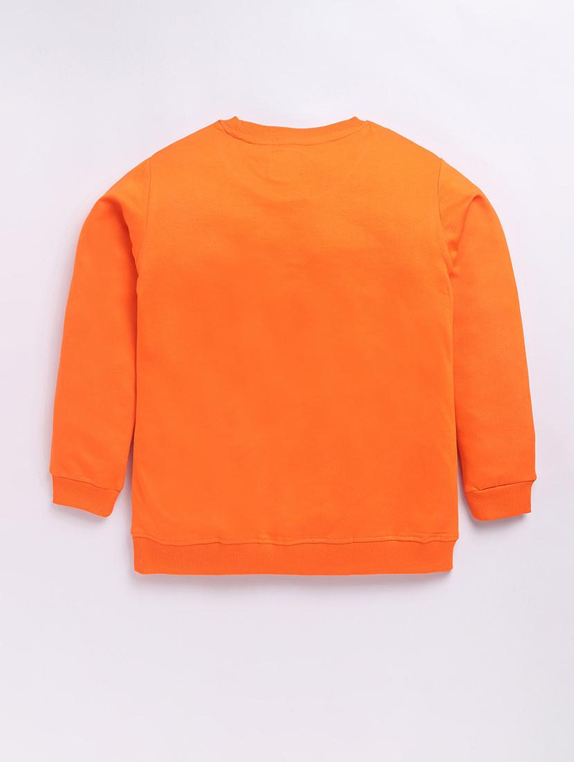 boys front print long sleeve sweatshirt - 21740654 - Standard Image - 1