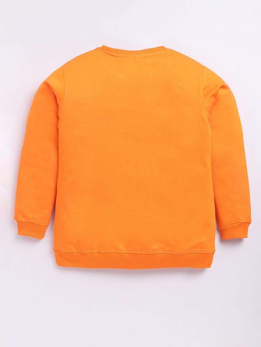 boys front print long sleeve sweatshirt - 21740659 -  Standard Image - 1