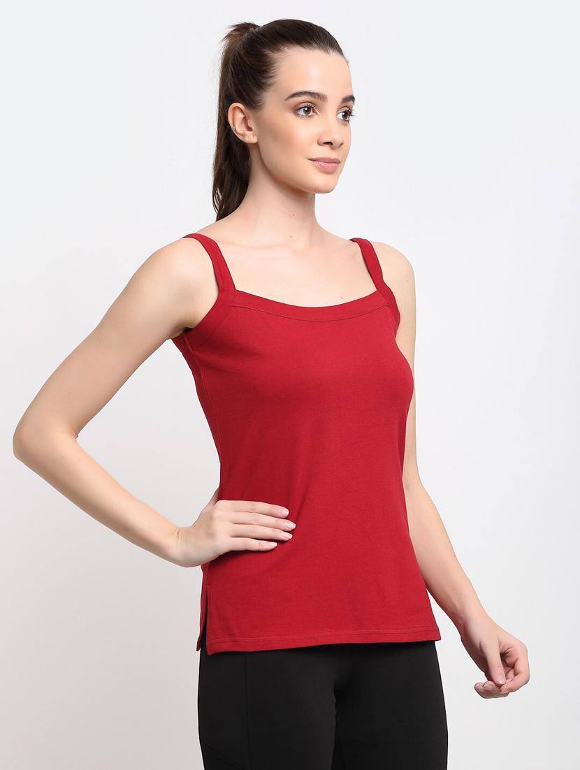 women solid sleeveless camisole - 21740807 -  Standard Image - 1