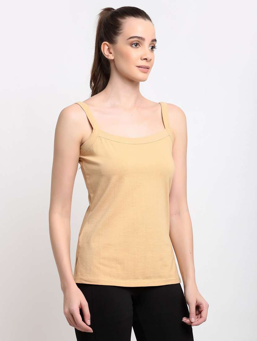 women solid sleeveless camisole - 21740810 - Standard Image - 1