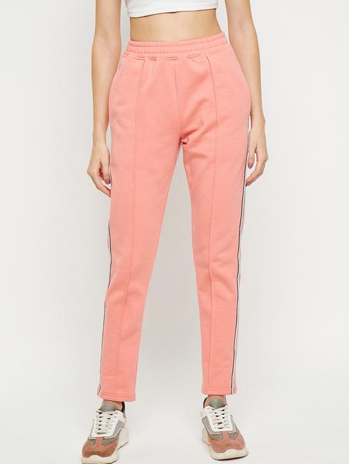 women tapered high rise track pant - 21741004 - Standard Image - 0