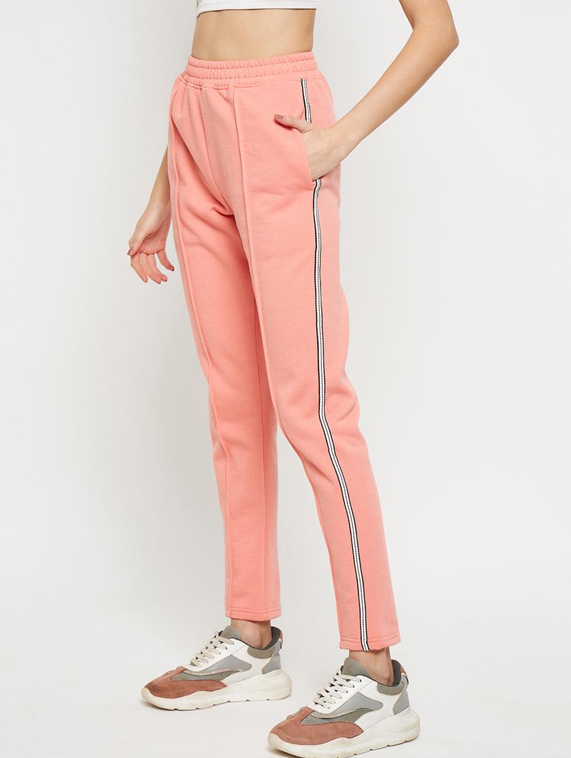 women tapered high rise track pant - 21741004 - Standard Image - 1