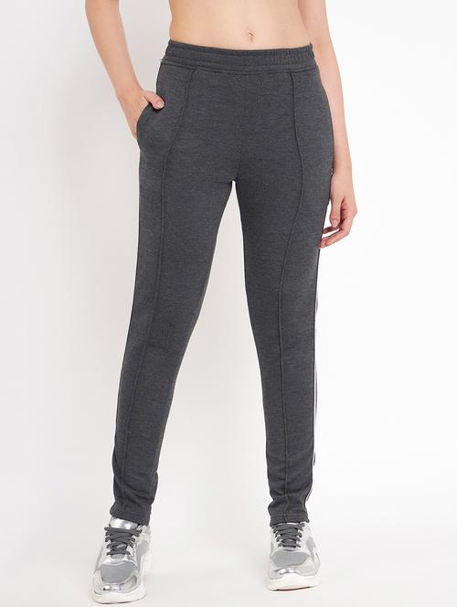 women tapered mid rise track pant - 21741009 -  Standard Image - 0