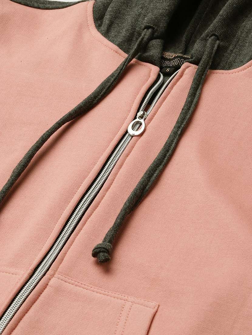 women color blocked long sleeves sweatshirt - 21741419 -  Standard Image - 4