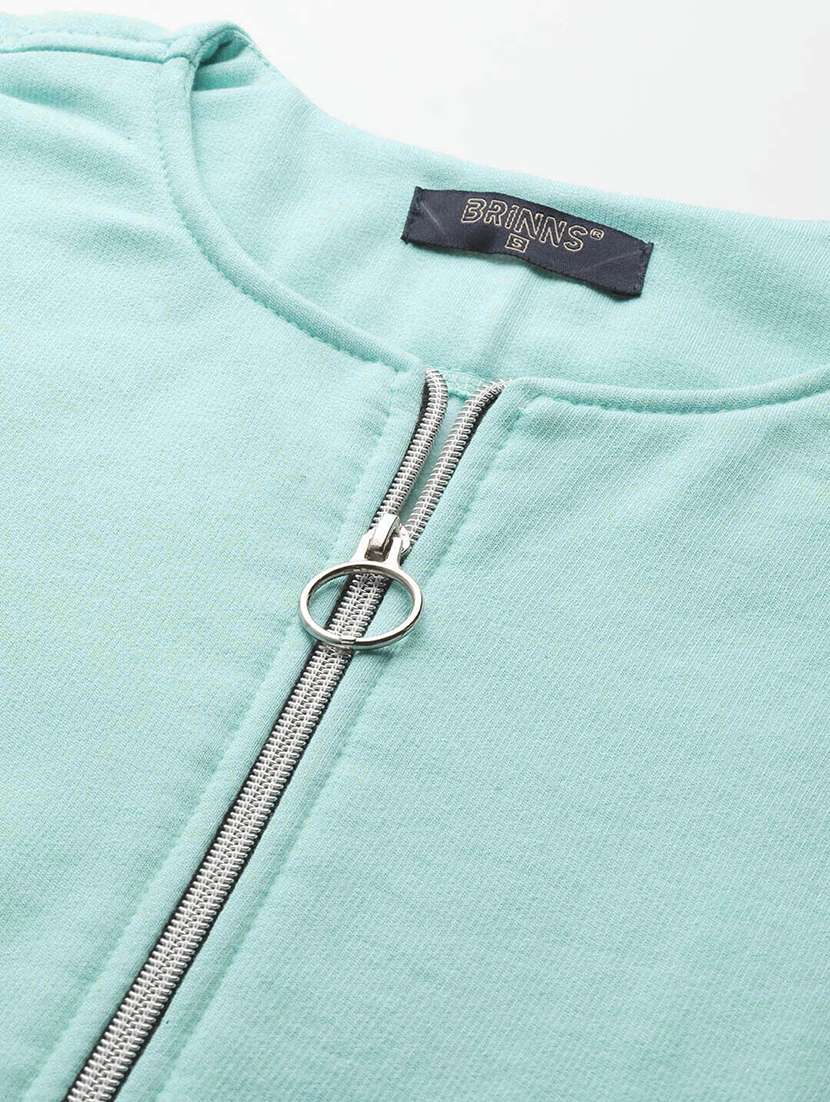 Women Solid Short Sleeves Summer Jacket - 21741652 -  Standard Image - 4