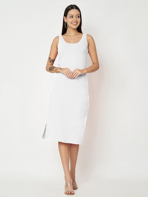 women solid sleeveless sheath dress - 21741825 - Standard Image - 0