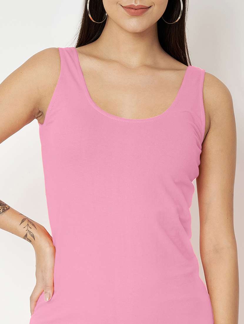 women solid sleeveless sheath dress - 21741826 -  Standard Image - 4