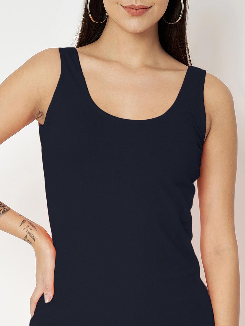 women solid sleeveless sheath dress - 21741828 - Standard Image - 4