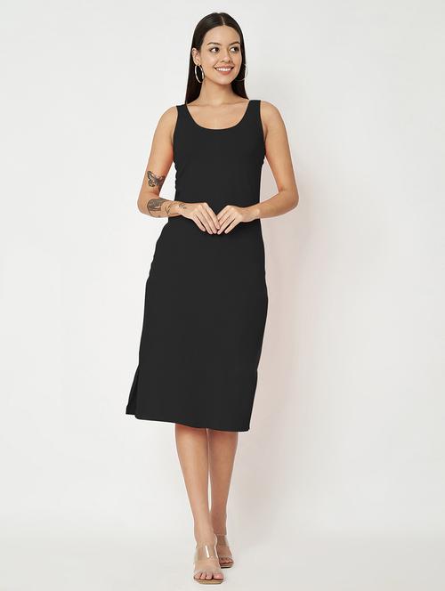 women solid sleeveless sheath dress - 21741832 - Standard Image - 0