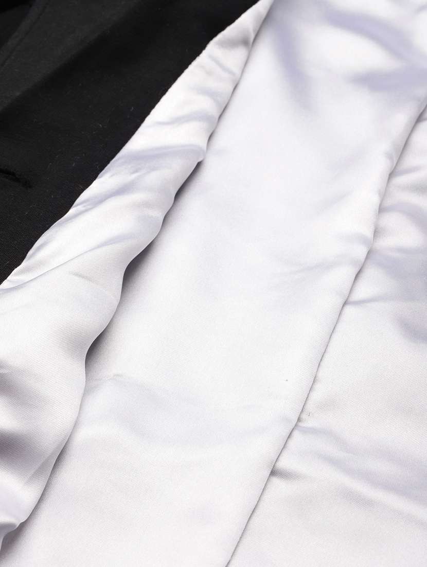 women solid long sleeves regular coat - 21741978 - Standard Image - 4