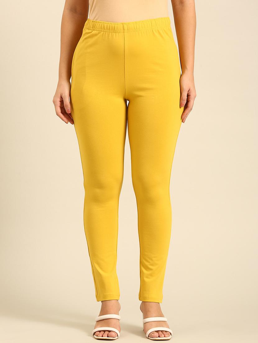 women solid mid rise ankle length legging - 21742143 - Zoom Image - 0