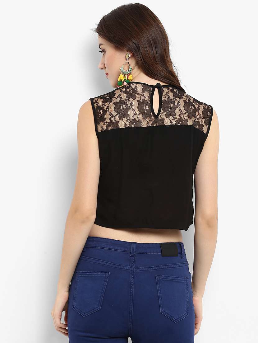women embroidered crop top - 21742503 -  Standard Image - 1