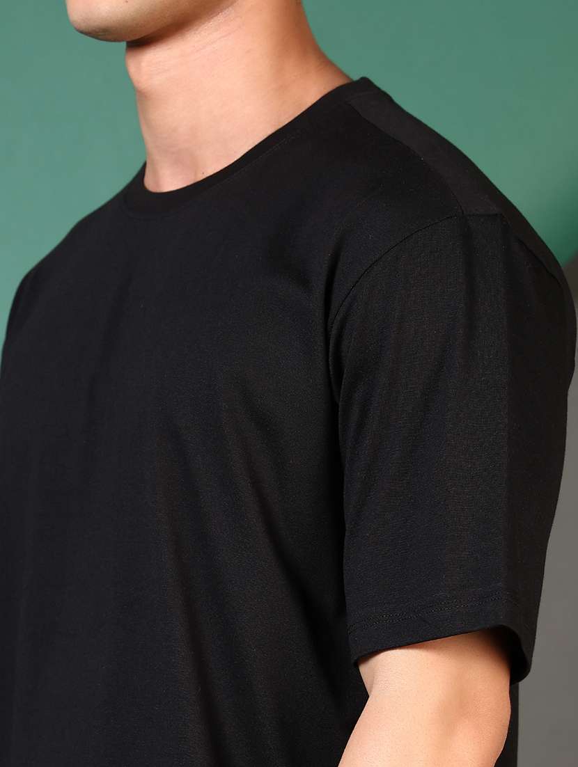 men back print round neck refular fit t-shirt - 21742802 -  Standard Image - 4