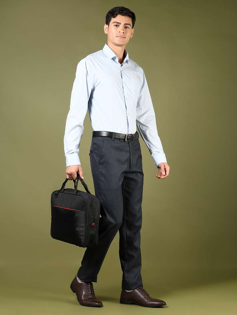 men solid long sleeve regular fit formal shirt - 21742818 -  Standard Image - 4