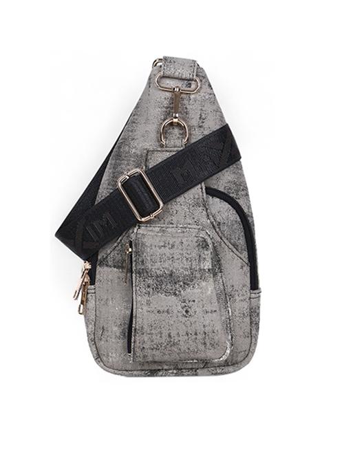 men grey canvas solid utility bag - 21742874 - Standard Image - 0